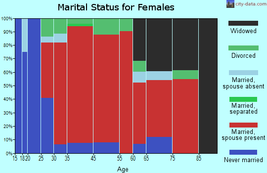Salem marital status for females