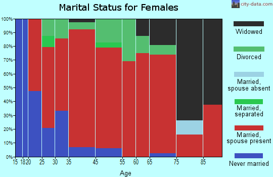 Windham marital status for females