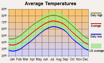 Slater-Marietta, South Carolina average temperatures