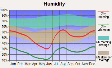 Willcox, Arizona humidity