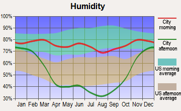Scobey, Montana humidity