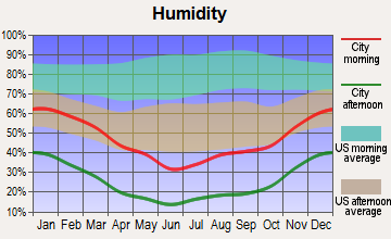 Beatty, Nevada humidity