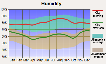 Essex, Iowa humidity