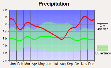 Gouldsboro, Maine average precipitation