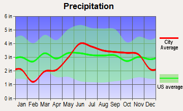 Ironwood, Michigan average precipitation