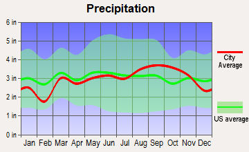 Negaunee, Michigan average precipitation