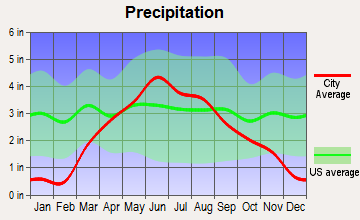 Butterfield, Minnesota average precipitation