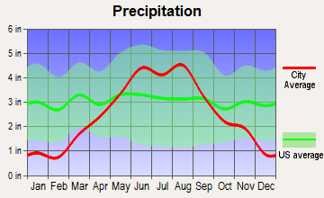 Dayton, Minnesota average precipitation