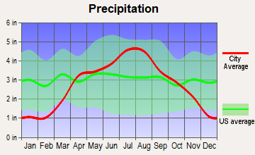 Hokah, Minnesota average precipitation