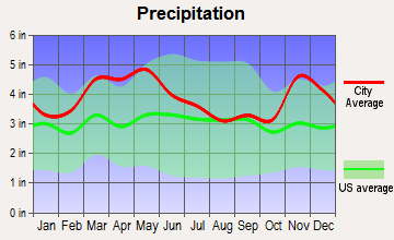 Morley, Missouri average precipitation
