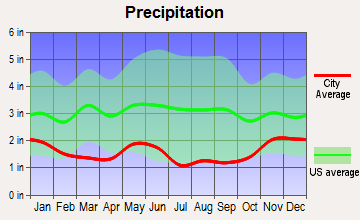 Plains, Montana average precipitation