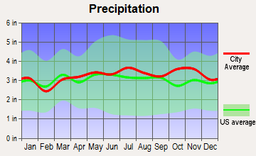 Loudon, New Hampshire average precipitation