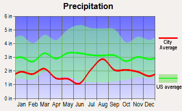 Chama, New Mexico average precipitation