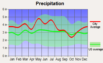 Bristol, Virginia average precipitation