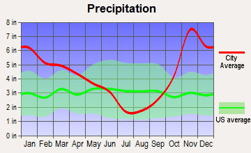 Enumclaw, Washington average precipitation