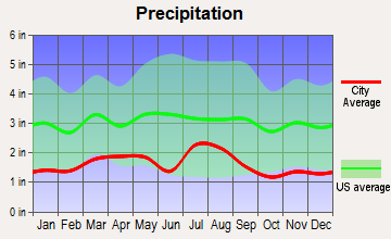 Breckenridge, Colorado average precipitation