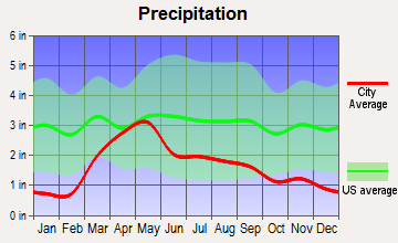 Bald Mountain, Colorado average precipitation