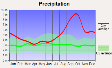 Juneau, Alaska average precipitation
