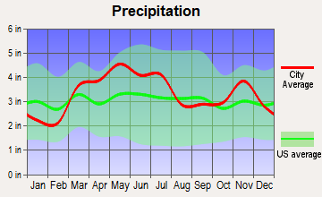 Altamont, Illinois average precipitation