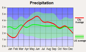 Grant Park, Illinois average precipitation
