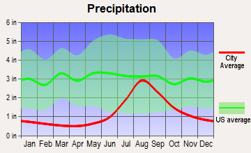 Teller, Alaska average precipitation