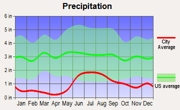 Tolsona, Alaska average precipitation