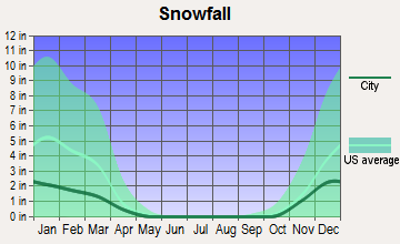 Capitan, New Mexico snowfall