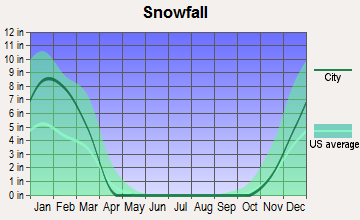 Waynesboro, Pennsylvania snowfall