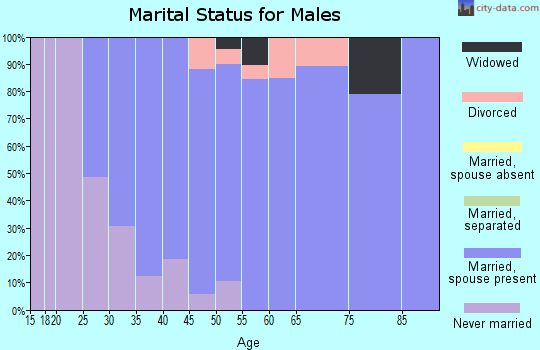 Zip code 01522 marital status for males