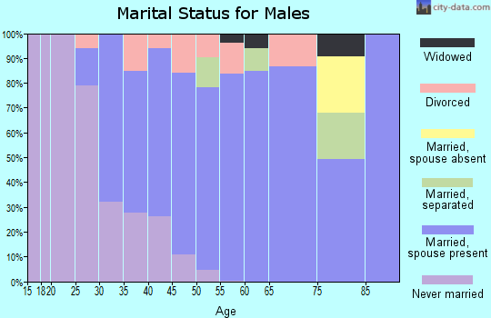Zip code 01524 marital status for males