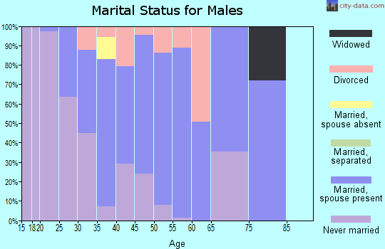 Zip code 01529 marital status for males
