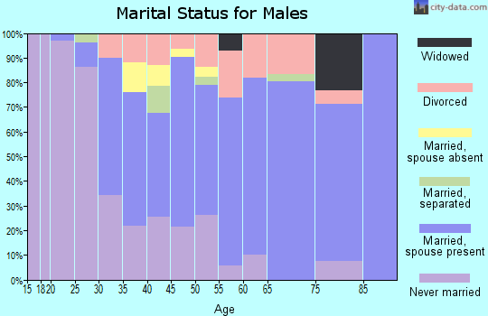 Zip code 01562 marital status for males