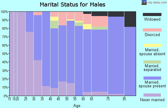 Zip code 01721 marital status for males