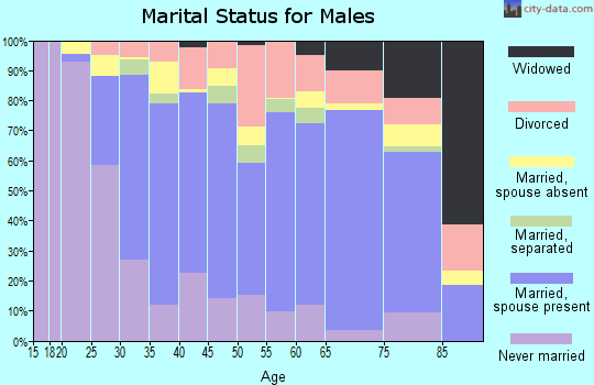 Zip code 01752 marital status for males
