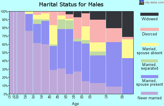 Zip code 02122 marital status for males