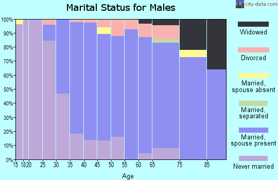 Zip code 02356 marital status for males
