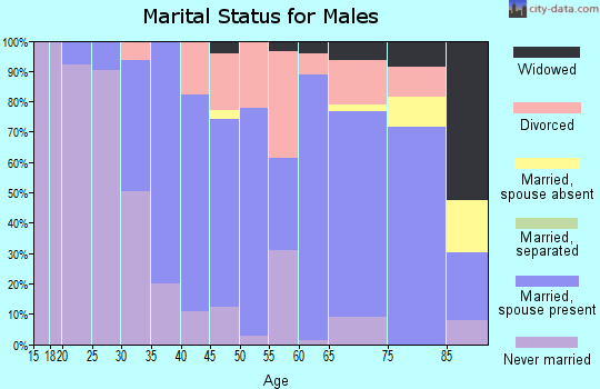 Zip code 02379 marital status for males