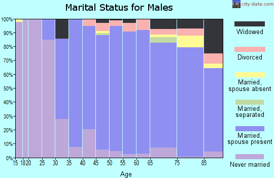 Zip code 02420 marital status for males
