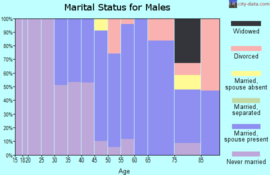 Zip code 02576 marital status for males