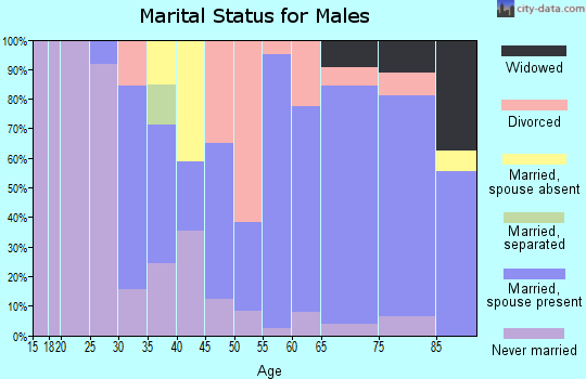 Zip code 02660 marital status for males