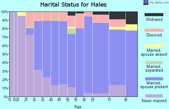 Zip code 02777 marital status for males