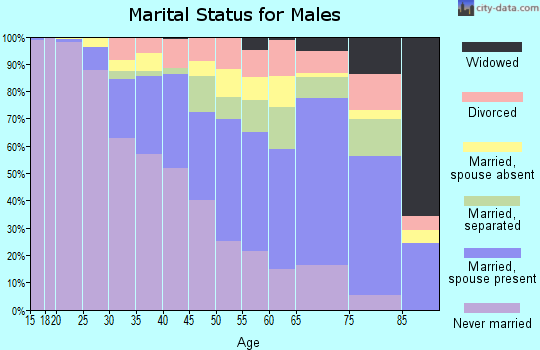 Zip code 10473 marital status for males