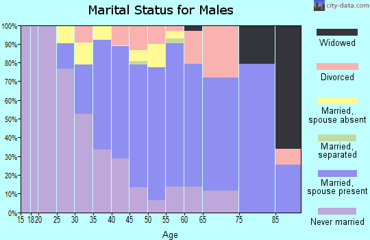 Zip code 10604 marital status