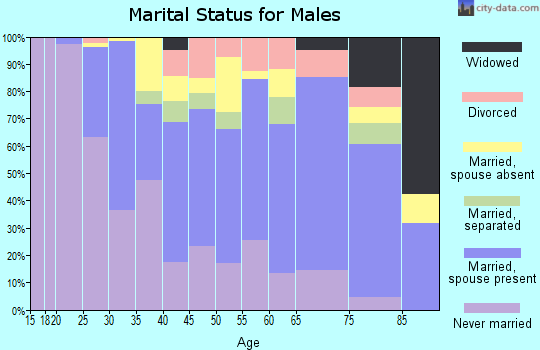 Zip code 10606 marital status for males