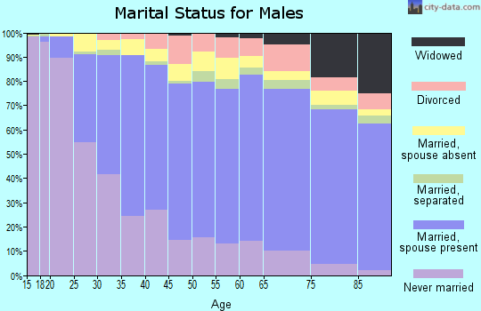 Zip code 11230 marital status for males