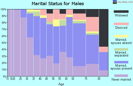 Zip code 11231 marital status for males