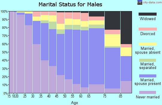 Zip code 11236 marital status for males