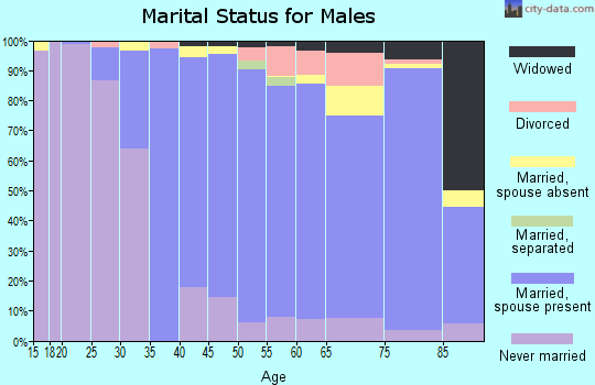 Zip code 11366 marital status for males