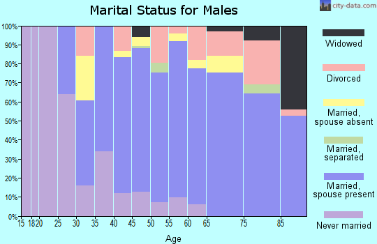 Zip code 11560 marital status for males