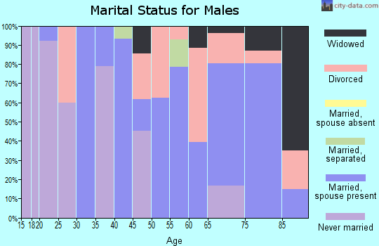 Zip code 12086 marital status for males